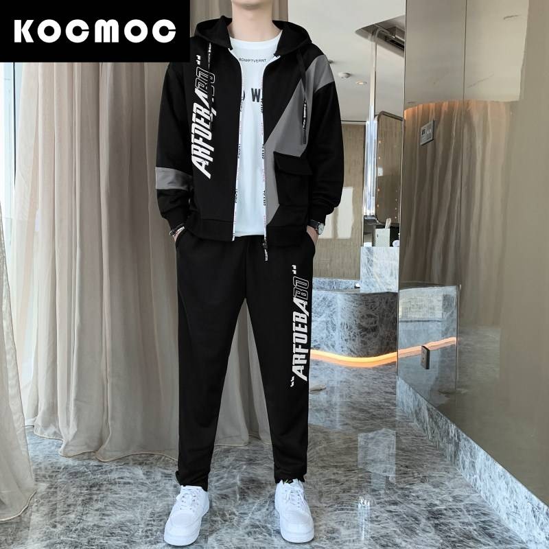 Повседневный костюм KOCMOC черный