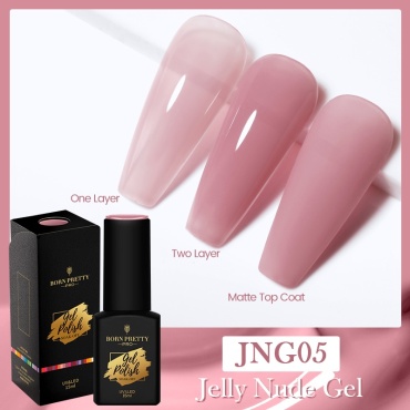BORN PRETTY гель-лак Nude №5 глянцевое 15 мл