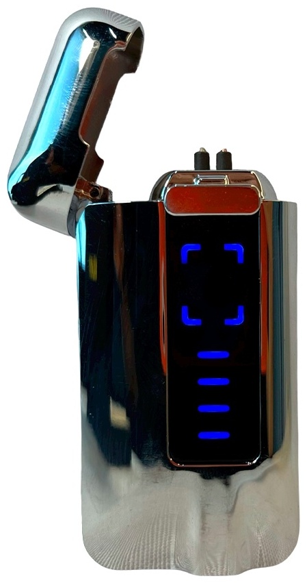 Lighter электронная зажигалка 515-7, металлический сплав