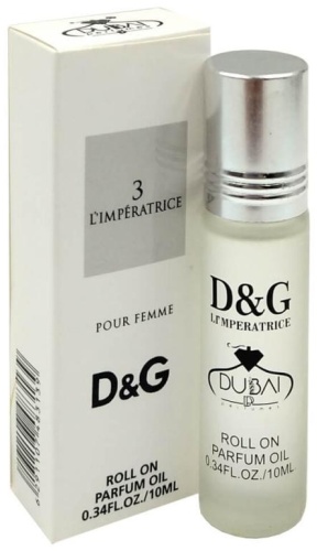Al-Rayan D&G L'Imperatrice 3 масляные духи PARFUM 10 мл, для женщин