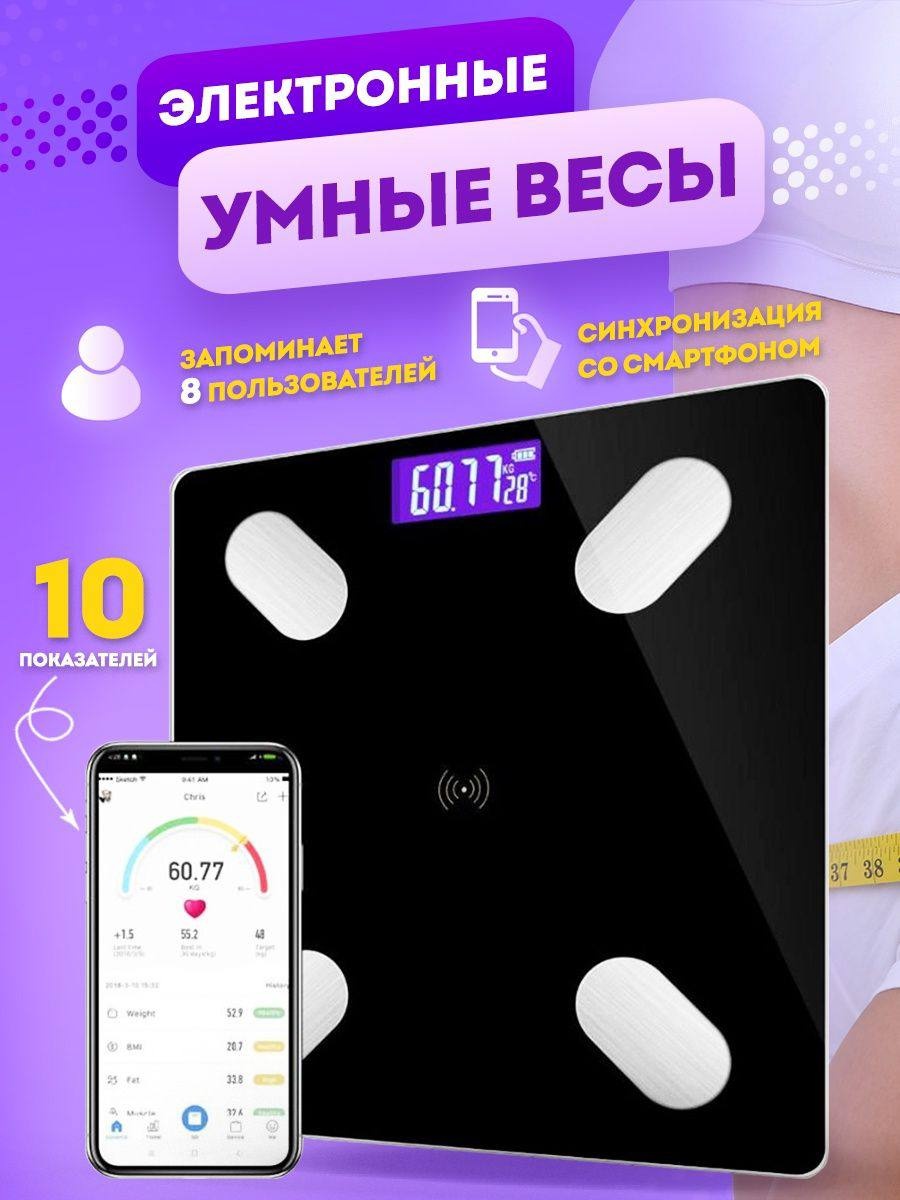 Напольные весы электронные Smart до 180 кг