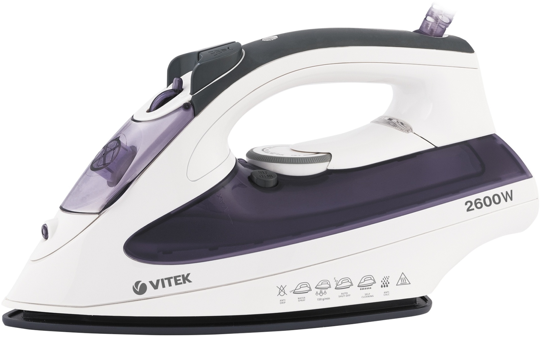 Утюг Vitek VT-8356 фиолетовый