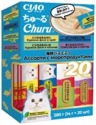 INABA Ciao Churu пюре ассорти 280 г 1 шт