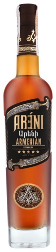 Коньяк Areni 5 звезд 40% 0.5 л