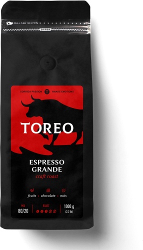 Кофе TOREO Espresso Grande зерновой 1000 г