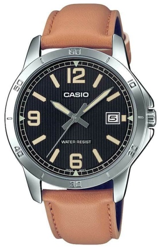 Кварцевые CASIO MTP-V004L-1B2UDF нержавеющая сталь