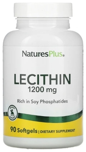 Nature's Plus БАД Lecithin 1200 мг 90 капсул