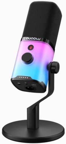 Микрофон Maono PD100X RGB черный
