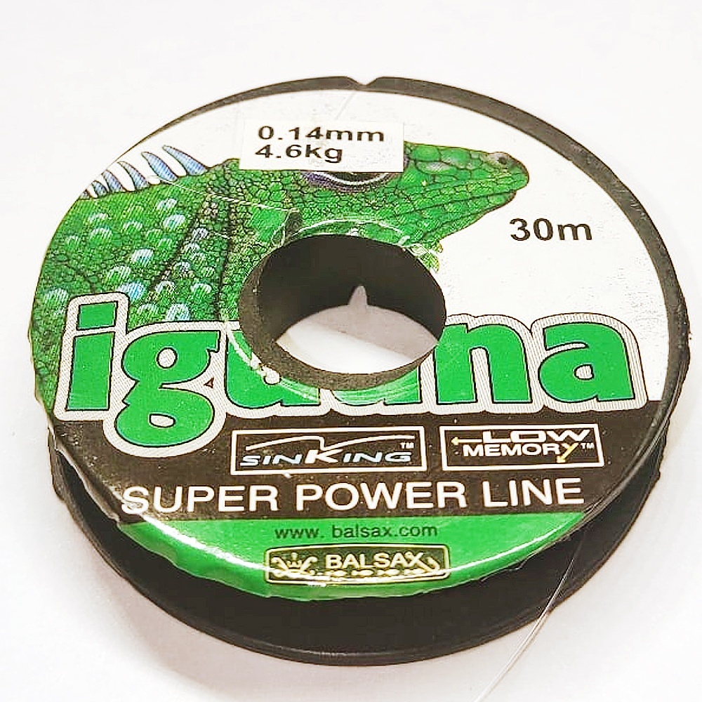 Леска Balsax монофильная Iguana 0.16 мм 30 м 0.16 мм прозрачный