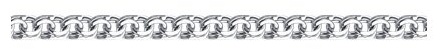SOKOLOV BRA-SO-925-8675697-19 длина 19 см, вес 5.25 г серебро, плетение бисмарк