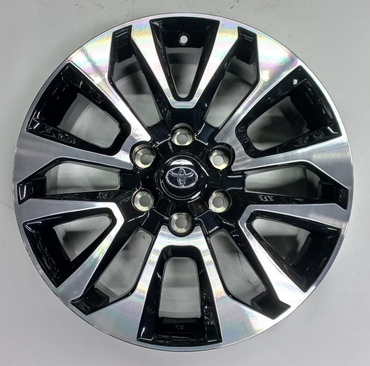 Wheels 88720 8.5x20/6x139.7 D106.2 ET25 черный, серебристый