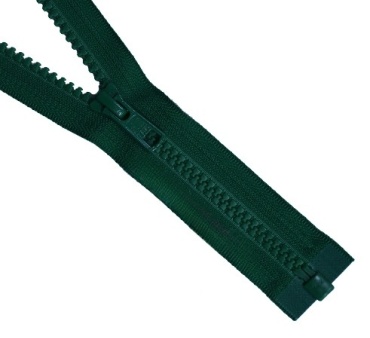 Молния разъемная трактор N5 100 см YKK 295 - Темно-зеленый