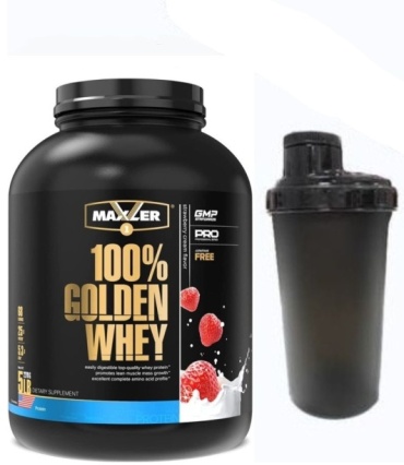 Maxler Golden whey клубника 2270 г