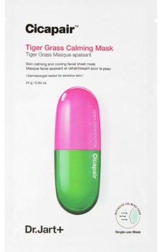 Маска для лица Dr. Jart тканевая Cicapair Tiger Grass Calming Mask 1 шт