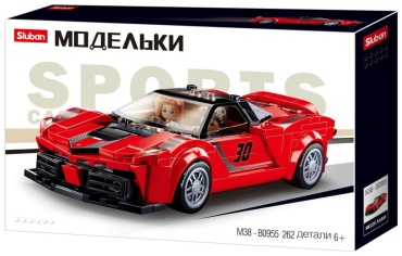 Конструктор SLUBAN Модельки M38-B0955, деталей 262 шт