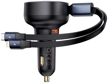 Baseus Enjoyment Pro U + C&L Cable 60W черный