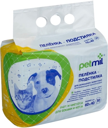 Petmil пеленка одноразовая 30 шт