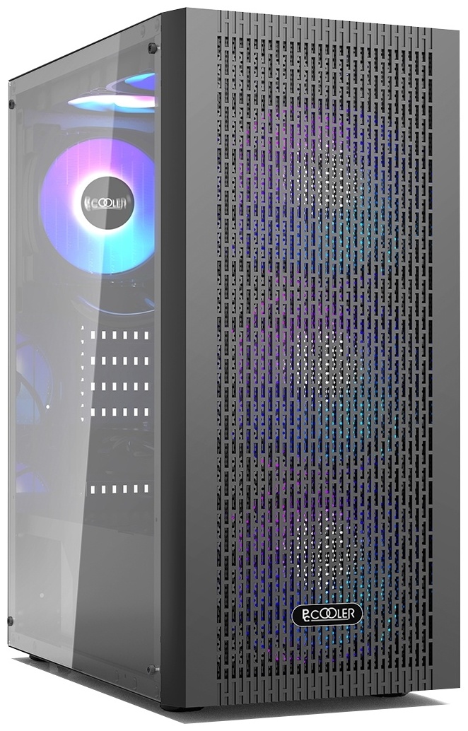 Корпус PCcooler MA100 MESH BK черный
