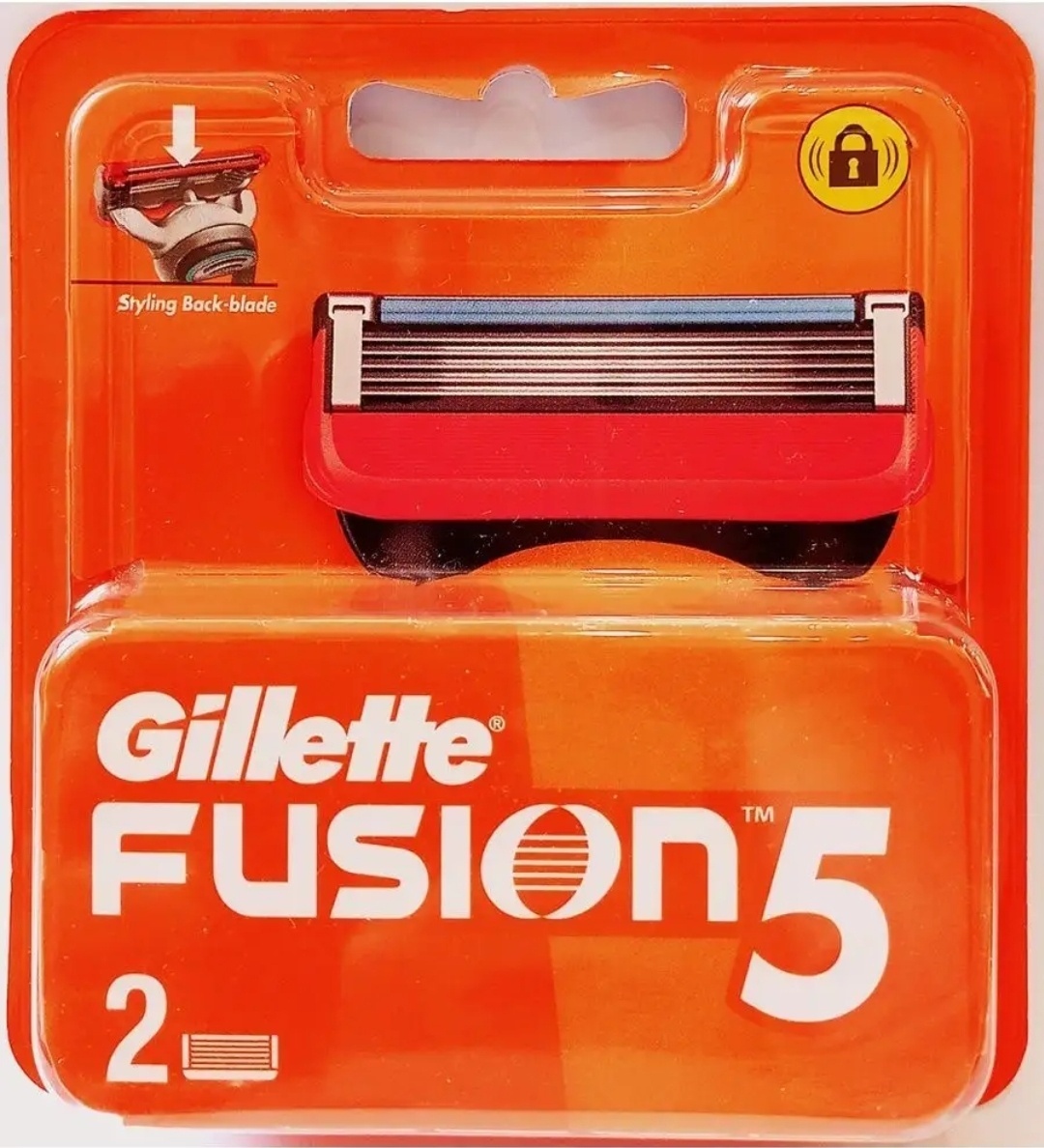 Gillette Fusion 5 сменные кассеты 2 шт