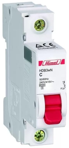 Himel автоматический выключатель 1P 40 A, 6 кА, 220/400 В