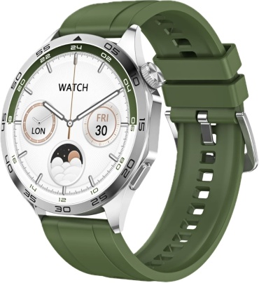 JS WATCH GT4 серебристый-зеленый