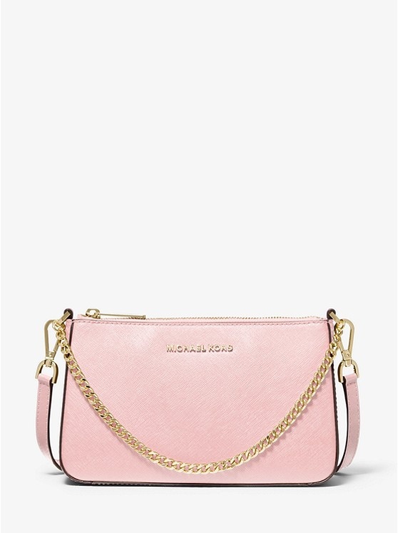 Сумка кросс-боди Michael Kors натуральная кожа розовый