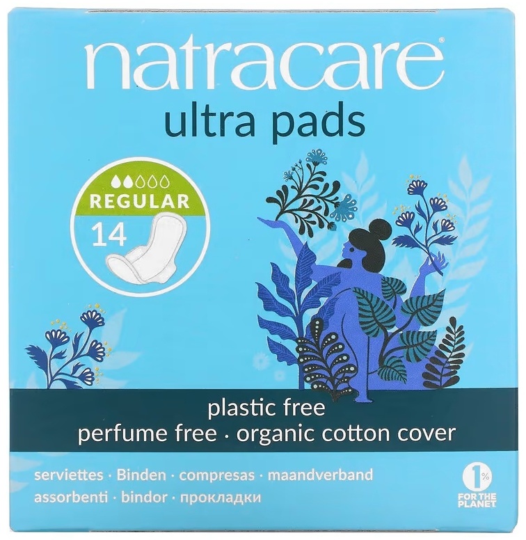 Natracare прокладки Ultra Pads Regular 14 шт