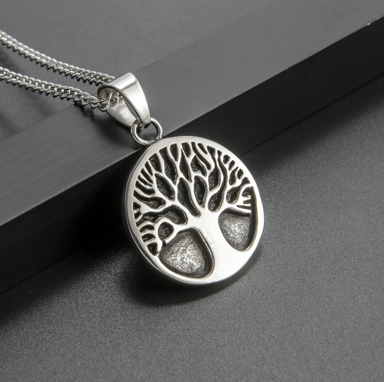 Подвеска KOREAN SILVER нержавеющая сталь, без вставок