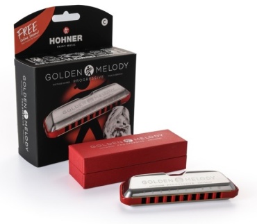 Губная гармошка Hohner M54410X серебристый