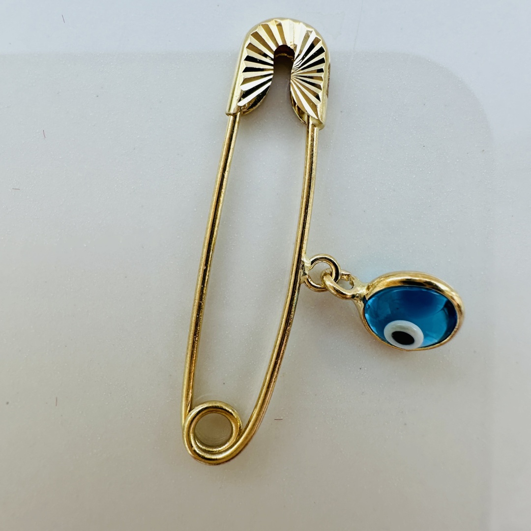 Булавка SAFIYA JEWELRY BULZHEL вес 0.82 г золото, стекло