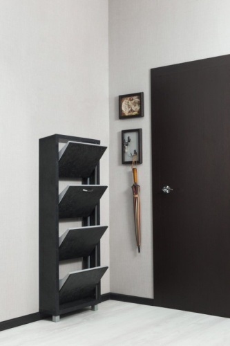 Тумба для обуви АЙРОН 55x19x141 см, ЛДСП