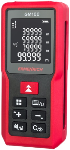 ERMENRICH электронная рулетка строительная 81420, 100 м