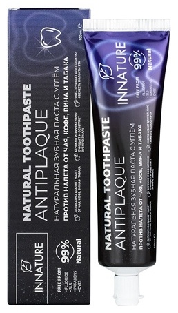 INNATURE зубная паста Antiplaque 100 мл
