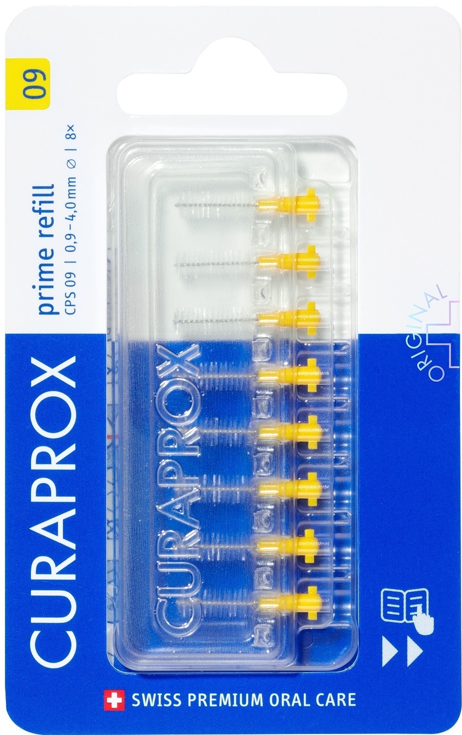 CURAPROX Prime 09 зубной ершик 8 шт