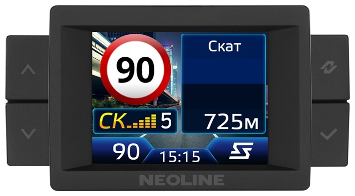 Видеорегистратор Neoline Deepscan WI-FI черный