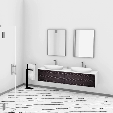 Тумба без раковины HABIB SOLUTIONS AGR 169, 169x37x45 см, белый