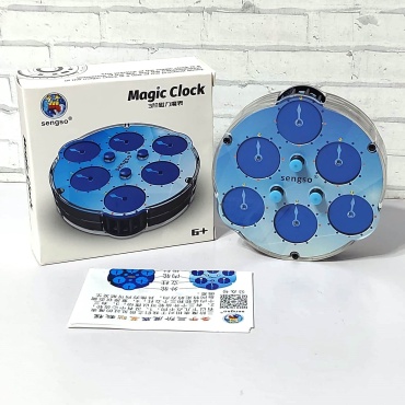 Головоломка Sengso Magnetic Clock 3x3 51026