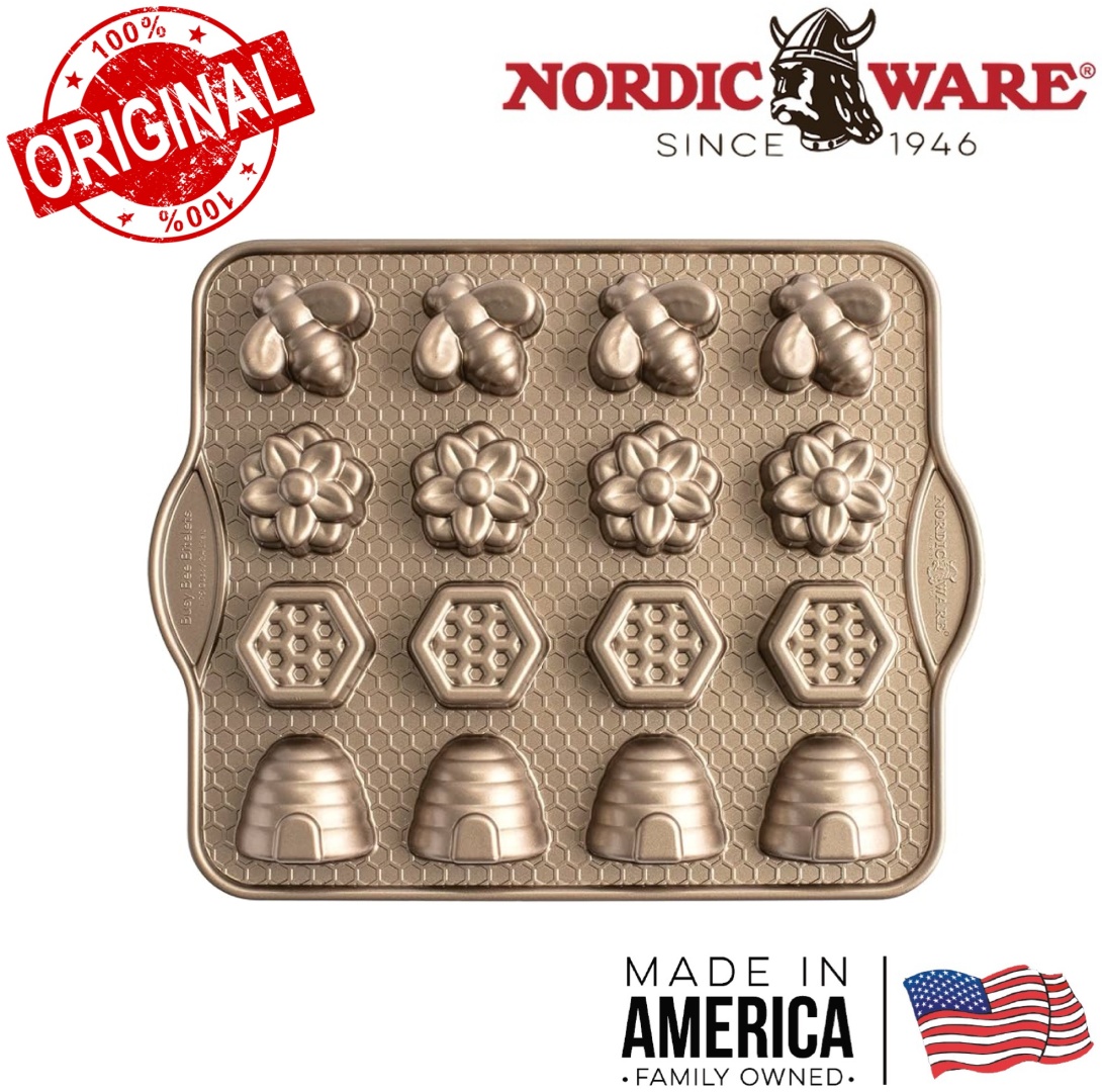 NORDIC WARE USA форма Busy Bee Toffee, металл