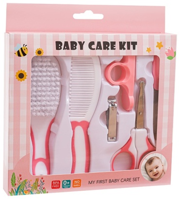 Маникюрный набор детский Babycare, розовый