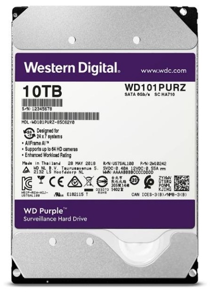HDD Western Digital WD101PURZ 10000 Гб