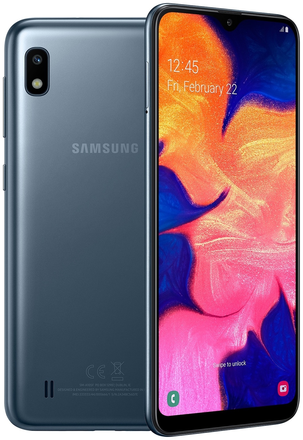 Купить Смартфон Samsung Galaxy A10 2 ГБ/32 ГБ черный в Алматы – Магазин на  Kaspi.kz