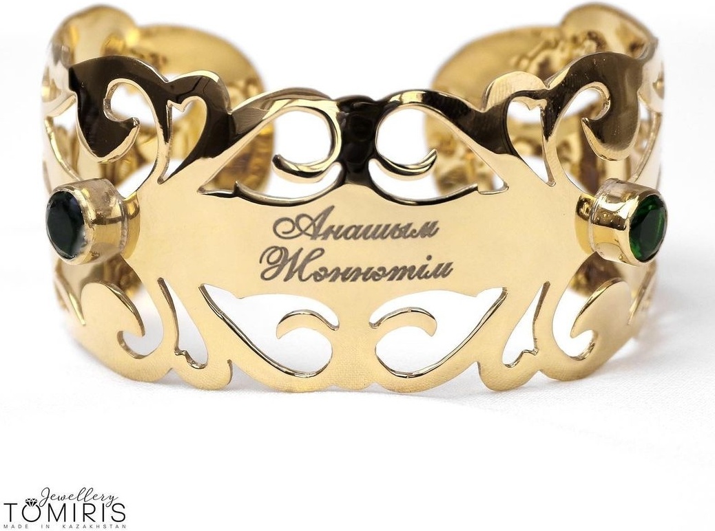 TOMIRIS Jewellery 1001711 длина 18 см, вес 40 г серебро, плетение ромб