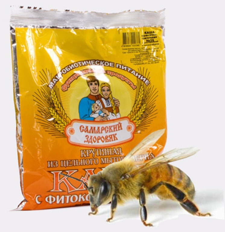 Самарский Здоровяк каша пшеничная с хитозаном 240 г