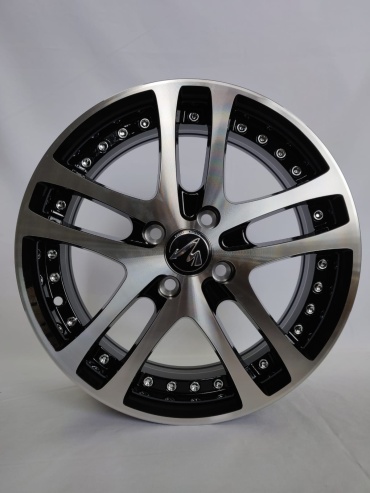 Powcan L1133 7x17/4x98 D58.6 ET35 4 диска черный