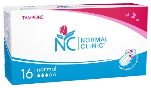 Normal clinic тампоны Normal 16 шт