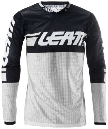 Leatt Moto 4.5 X-Flow Jersey черный, белый 50