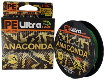 Леска ANACONDA плетеная 8717009089081 0.25 мм мультиколор
