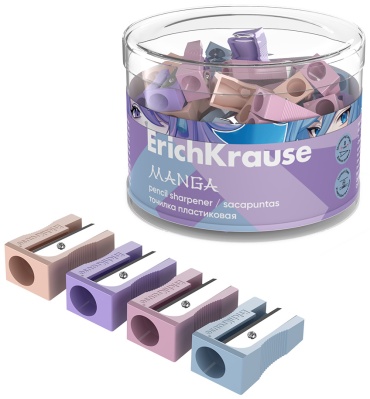 Точилка ручная Erich Krause EasySharp, Manga 61257, 1 шт, мультиколор