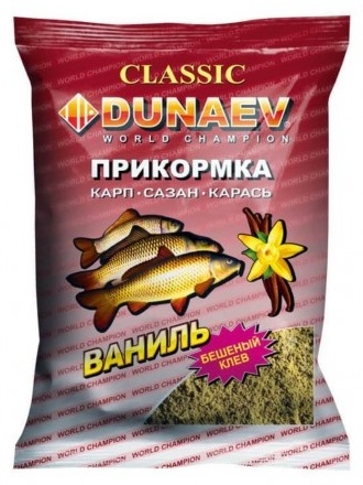 Прикормка Dunaev Classic ваниль 0.9 кг