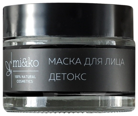 Маска для лица mi&ko минеральная Детокс 50 мл